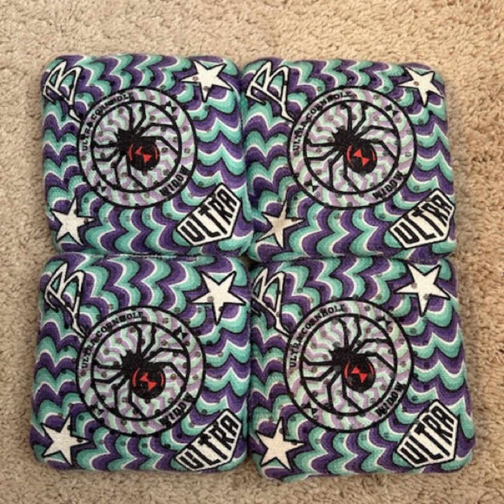 Ultra Cornhole Widow-B Limited Edition Bags Illusion ACL 20-21 Pro Stamp